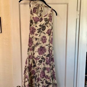 Anthropologie Odille Halter Dress